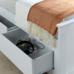 Emelia Wooden 3 Drawer and Shelving Storage Bed Frame - Image 5