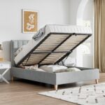 Marilyn Velvet Ottoman Storage Bed - Image 2