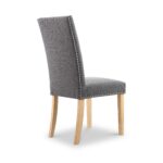 Conran Stud Detail Dining Chair with Natural Legs - Image 4