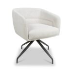 Berkley Corduroy Swivel Dining Chair