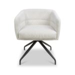 Berkley Corduroy Swivel Dining Chair - Image 3