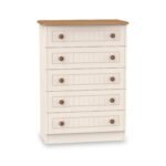 Brixham Cream 4 Piece Bedroom Furniture Set - Image 5