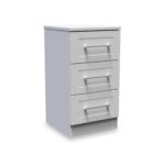 Bellamy 3 Drawer Bedside Table - Image 6