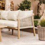 Roma FSC 5 Seater Corner Lounge Set with 90cm Square Coffee Table - Image 4