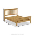Chiswick Pine Bed Frame - Image 8