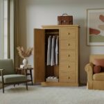 Chiswick Pine Combination Wardrobe - Image 2