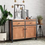 Dunstan Acacia Small Sideboard - Image 2