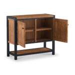 Dunstan Acacia 2 Door Cupboard - Image 4