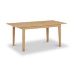 Durham Oak 120-160cm Extending Dining Table