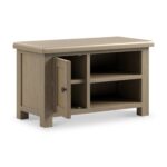Taunton Smoked Oak 85cm TV Unit - Image 4