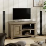Taunton Smoked Oak 85cm TV Unit - Image 2