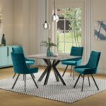 Valmere Ceramic Dining Table - Image 2
