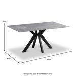 Valmere Ceramic Dining Table - Image 10