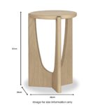 Whitstone Oak Side Table - Image 9