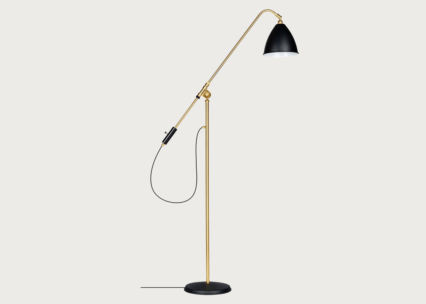 1073751_bestlite-bl4-floor-lamp-brass-base-black-shade_pdp Bestlite BL4 Floor Lamp Brass Base - Image 1