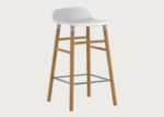 Form Barstool with Plastic Seat - Image 9