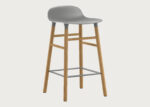 Form Barstool with Plastic Seat - Image 6