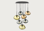 Crystal Stone Olivin Chandelier Light