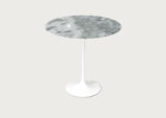 Saarinen Side Table in Limited Edition Iceberg Quartzite