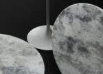 Saarinen Side Table in Limited Edition Iceberg Quartzite - Image 7