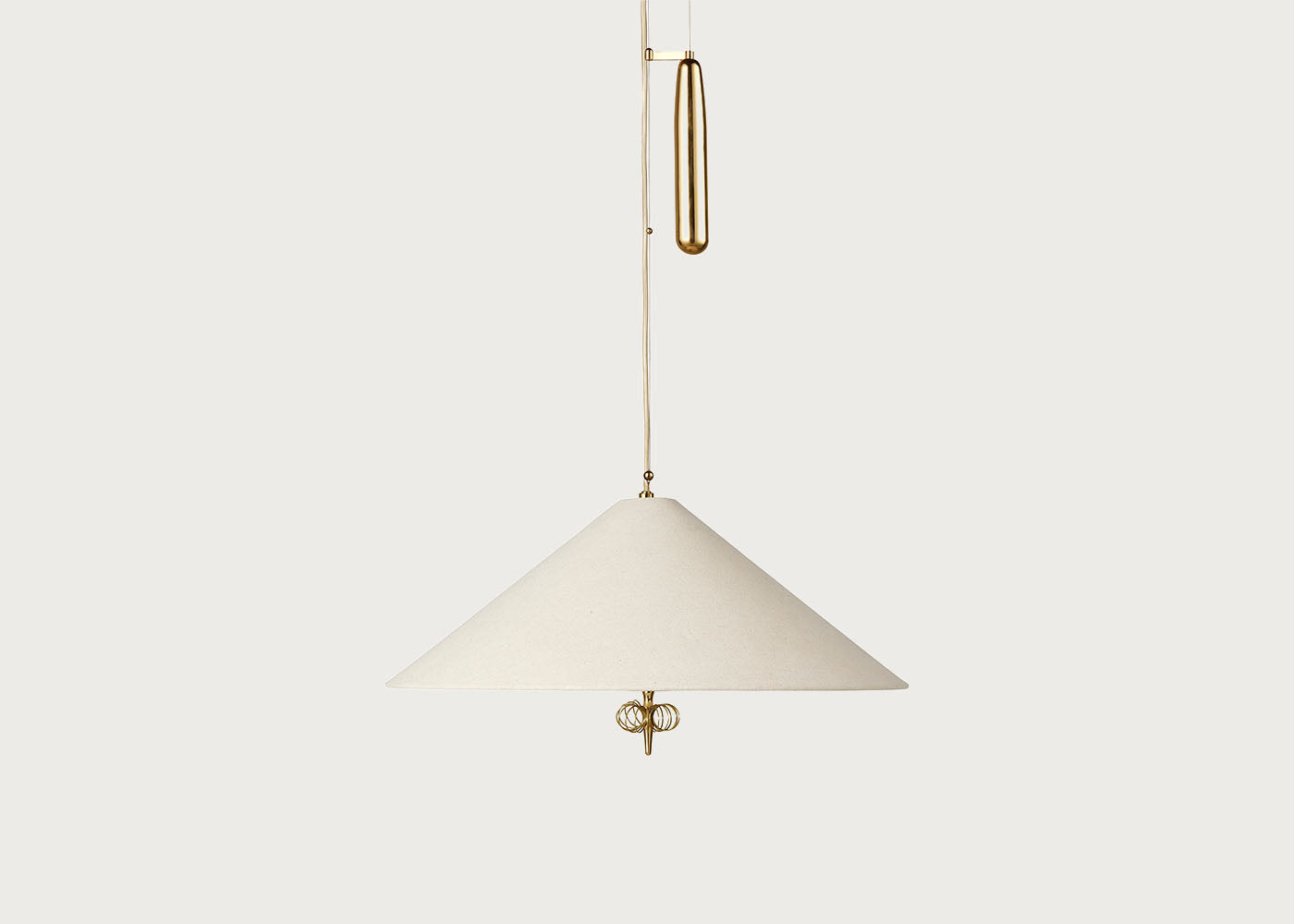 1153046_a1967-pendant-light-brass-canvas_pdp 1967 Pendant Light - Image 1