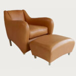 Balzac Armchair & Footstool