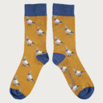 Women's Organic Cotton Ankle Sock Pigeon Ginger