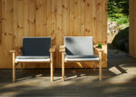 Pelagus Lounge Chair Cushion Charcoal - Image 2