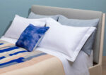 400 Thread Count Egyptian Cotton White Deep Fitted Sheet - Image 3