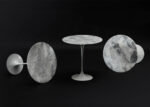 Saarinen Side Table in Limited Edition Iceberg Quartzite - Image 2