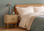 400TC Egyptian Cotton Sateen Luxe Cream Oxford Pillowcase - Image 2