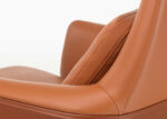 Grand Relax Chair & Ottoman in Cognac Leather - Image 4