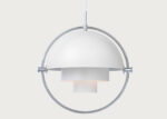 Multi-Lite Pendant Light Chrome Frame