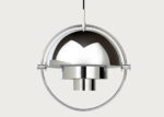 Multi-Lite Pendant Light Chrome Frame - Image 5