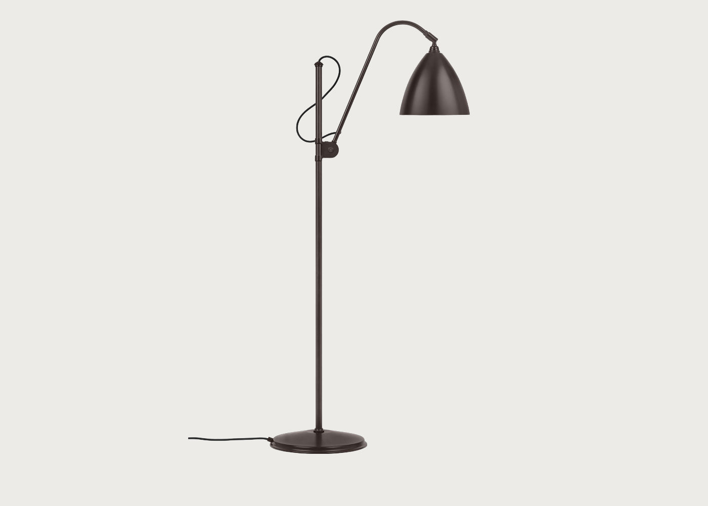 product_1042680_bestlite-bl3-floor-black-brass-base-black-shade_pdp Bestlite BL3 Floor Lamp Black Brass Base - Image 1