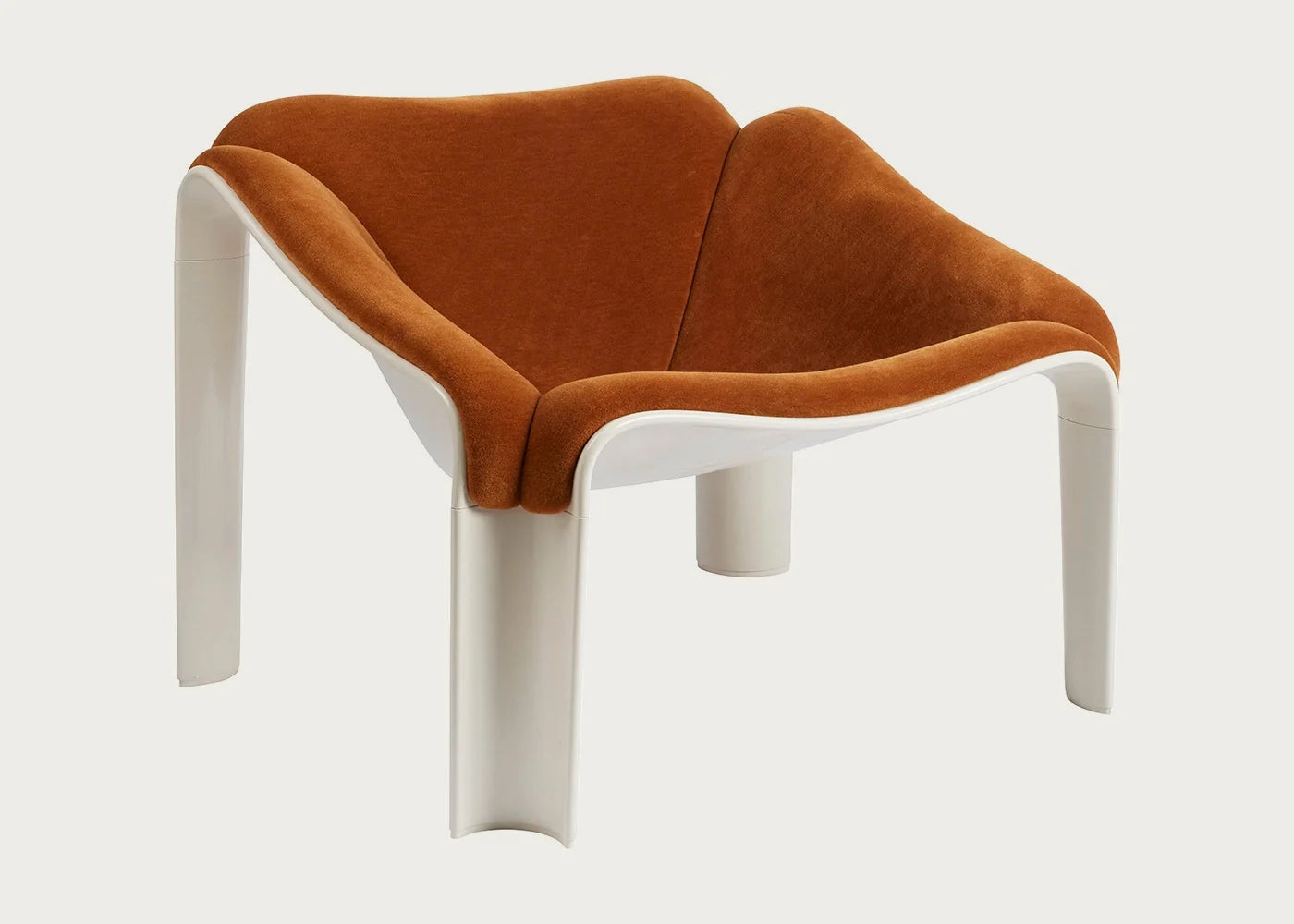 product_1191392_f300-lounge-chair-squirrel-alabaster-white-base_pdp F300 Lounge Chair - Image 1