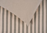 Cotton Stripe Green & Natural Bed Linen Set - Image 2