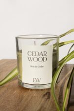 30 Hour Cedarwood Medium Candle - Image 2