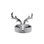 Stag Pillar Candle Holder - Image 3