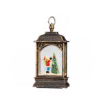 Christmas Snow Globe Lantern Scene Tree Ornament - Image 8