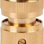 1/2 Inch Brass Hose End Connector