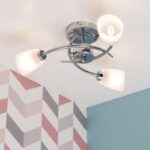 LED Ceiling Light Polished Chrome