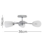 LED Ceiling Light Polished Chrome - Image 5