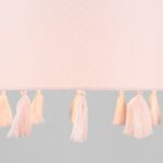 Light Pink Tassle Lamp Shade - Image 4