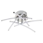 Chrome Ceiling Light LED - Image 2