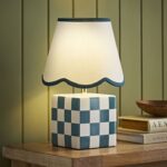 Ceramic Table Lamp Blue