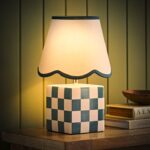 Ceramic Table Lamp Blue - Image 2