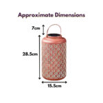 Turkish Style Solar Lantern with Warm White LEDs - Image 2