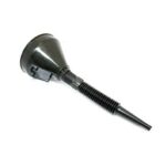 2 in 1 Black Flexi Funnel with Strainer and Flexible Spout