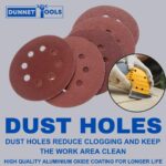 Sanding Discs 150mm 50 Pack Hook and Loop Mixed Grit - Image 6